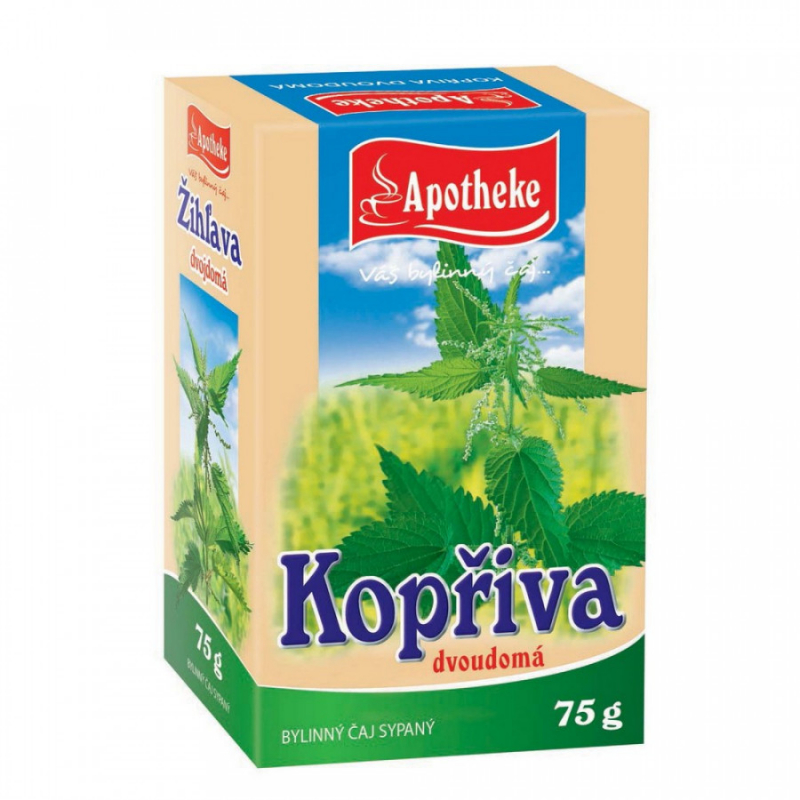Apotheke Kopřiva dvoudomá list sypaný čaj 75g
