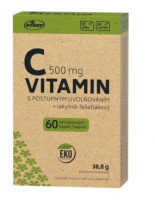 Vitar Vitamin C 500mg+rakytník EKO cps.60