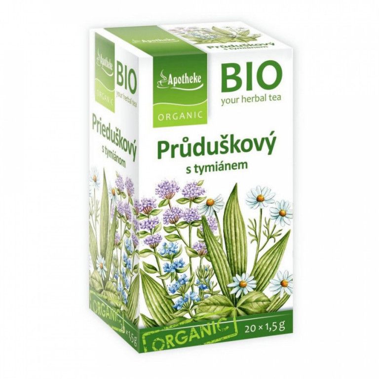 Apotheke BIO Průduškový čaj 20x1.5g