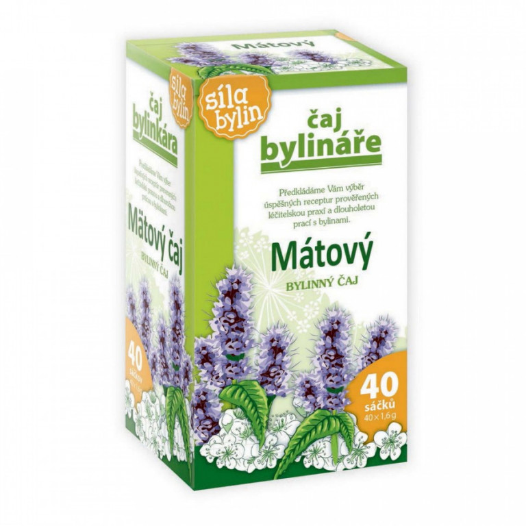 Čaj Bylináře Mátový 40x1.6g