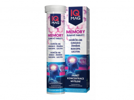 IQ Mag Memory šum.tbl. na paměť, pomeranč-mandar 20 tbl