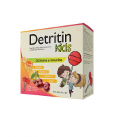 Detritin Kids lízátka na imunitu višeň 12ks