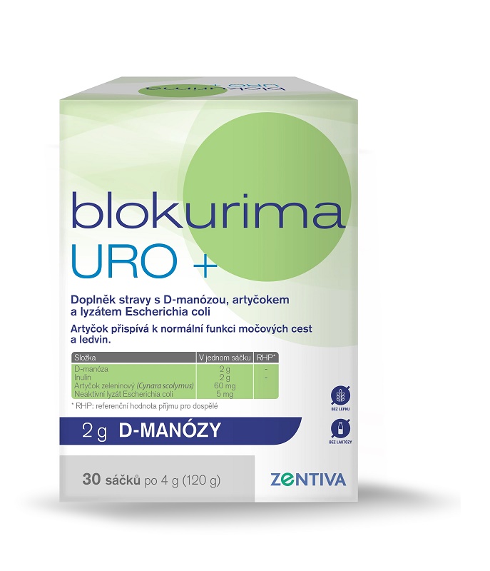 Blokurima URO+ 2g D-manózy sáčky 30x4g