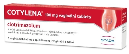 Cotylena 100mg vag.tbl.nob.6