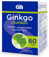 GS Ginkgo 60mg s horcikem tbl.90