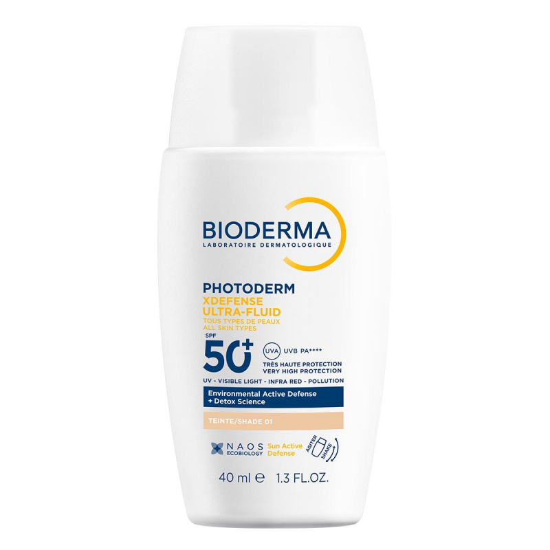 BIODERMA Photoderm XDefense Ultra fluid velmi světlý SPF 50+ 40 ml