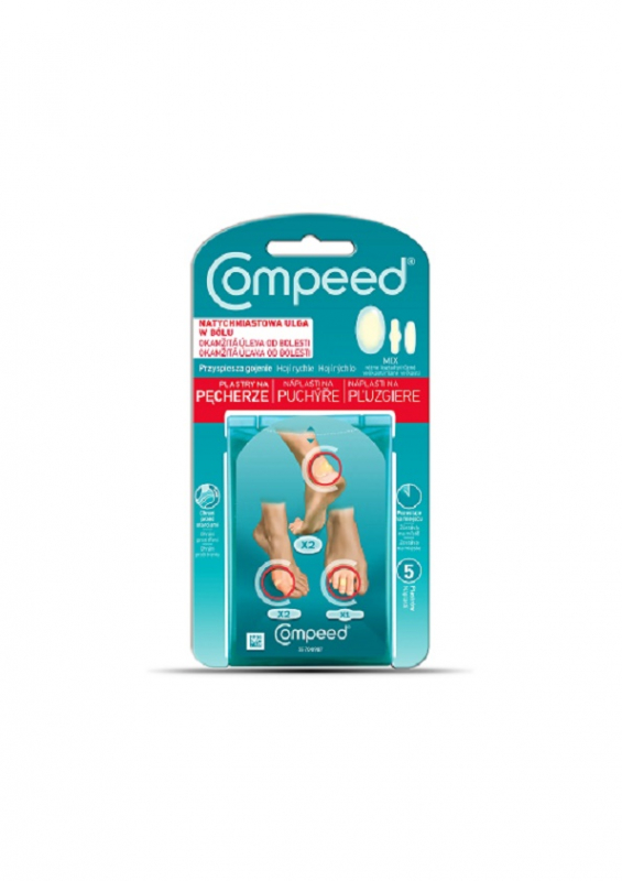 COMPEED Náplasti na puchýře-mix 5 ks