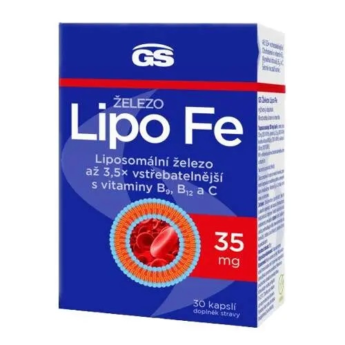 GS Zelezo Lipo Fe cps.30