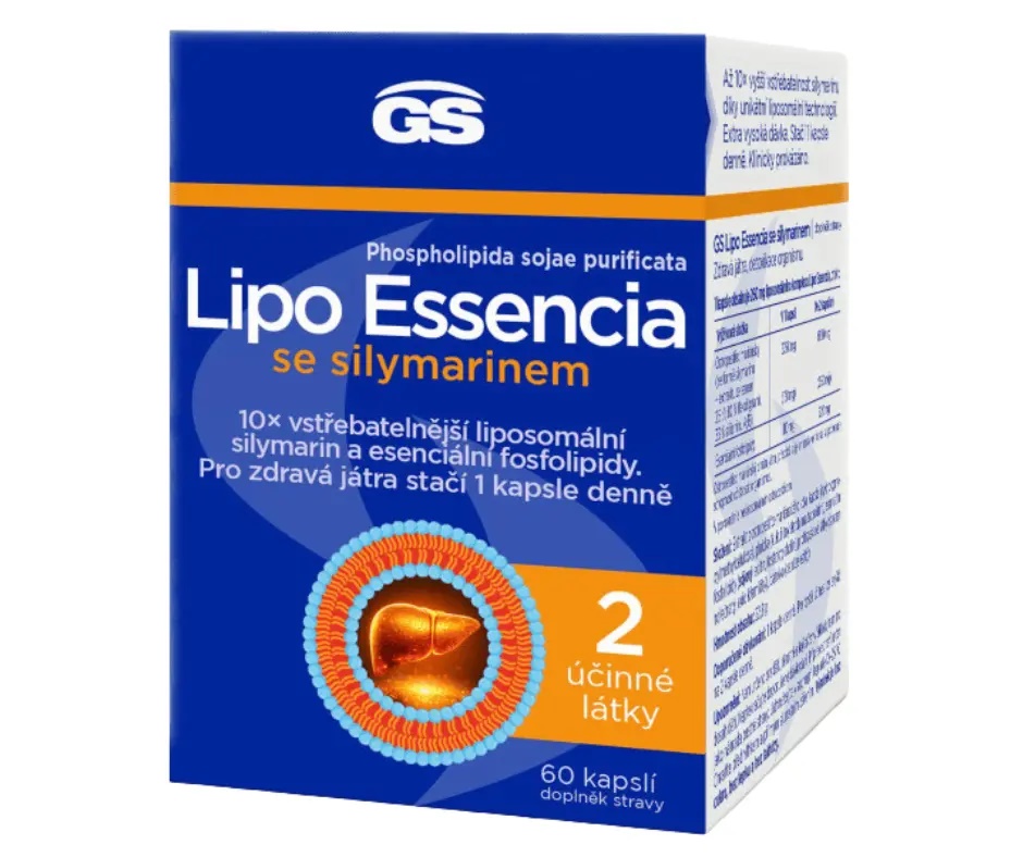 GS Lipo Essencia se silymarinem cps.60