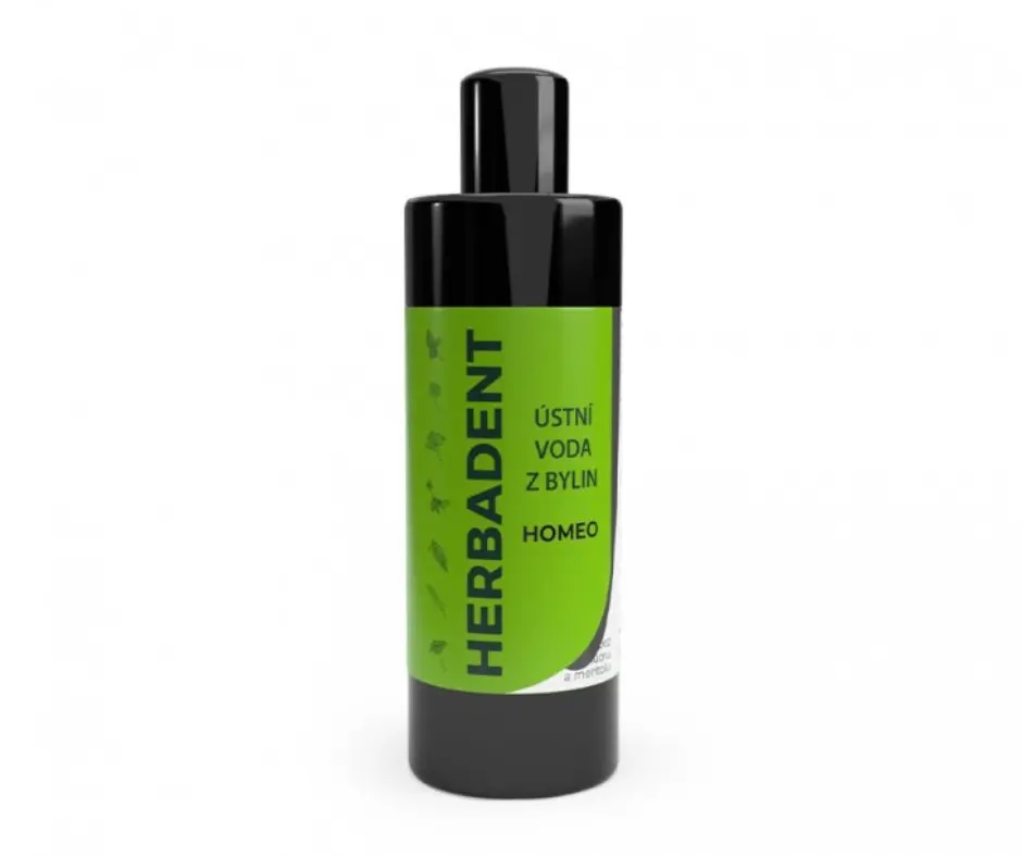 HERBADENT HOMEO Ustni voda z bylin 400ml