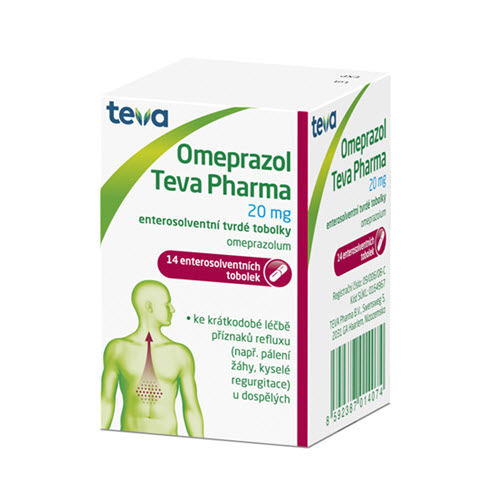 Omeprazol Teva Pharma 20mg por.cps.etd.14x20mg