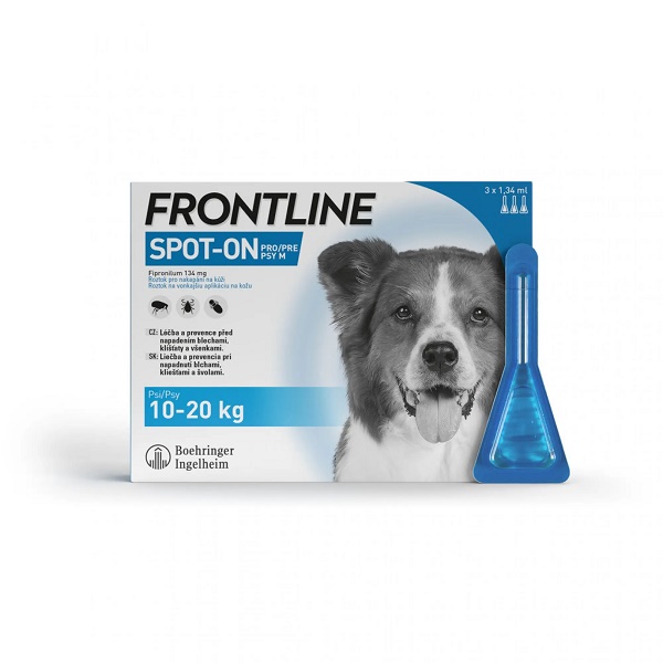 Frontline SpOnDog 10-20kg pip.3x1.34ml