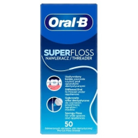 Oral-B SuperFloss dental nit pasky 50ks