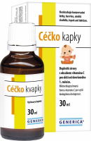 Céčko kapky děti od 1m+ 30ml Generica