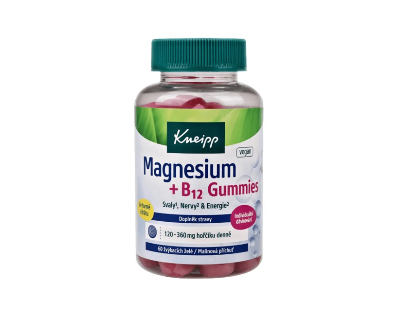 Kneipp Magnesium+B12 gummies 60ks