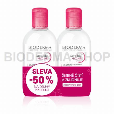 BIODERMA Sensibio H2O AR 2x250ml 1+1 Festival