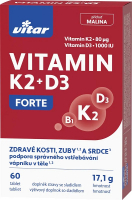 Vitar Vitamin K2+D3 Forte tbl.60