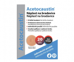 Acetocaustin nápl.na bradavice 20ks