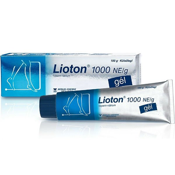 Lioton 1000IU/g gel 100g