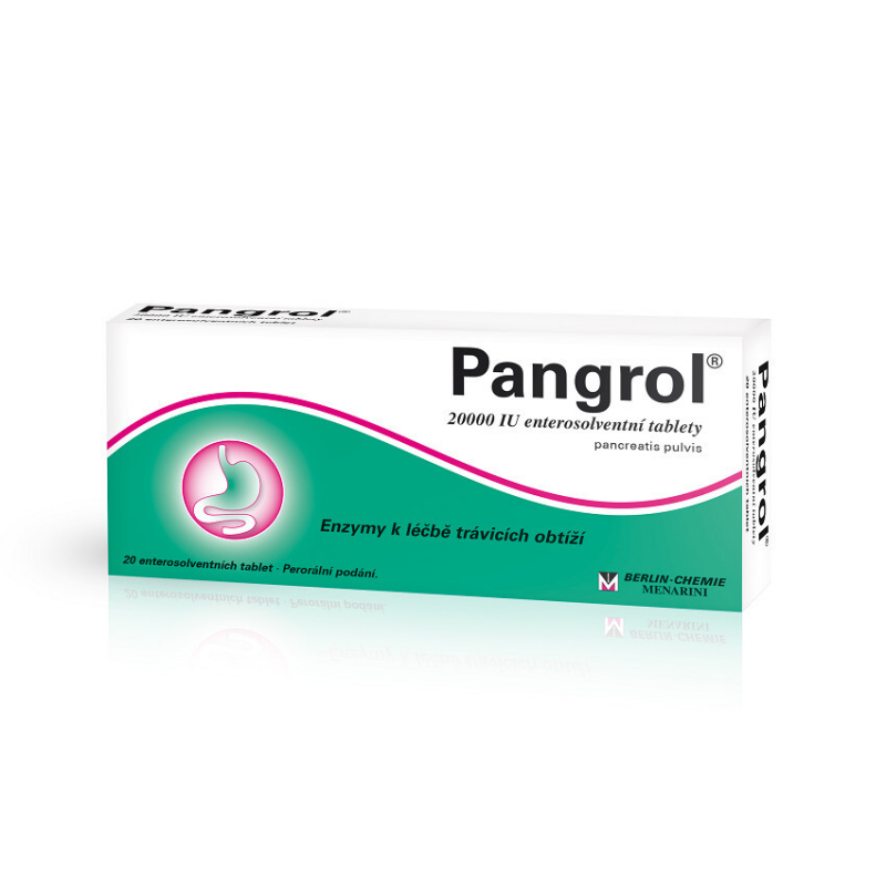 Pangrol 20000IU tbl.ent.20 II