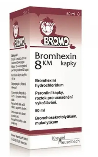 Bromhexin KM 8mg/ml por.gtt.sol.1x50ml
