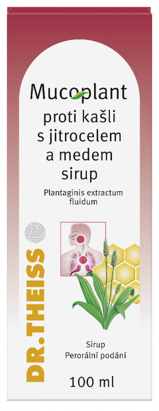 Mucoplant proti kašli s jitrocel.a medem sir.100ml
