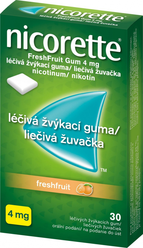 Nicorette Freshfruit gum 30x4 mg