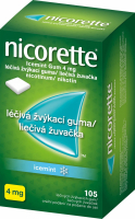 Nicorette Icemint Gum 4mg léčivá žvýkací guma 105