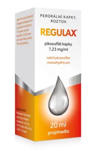Regulax Pikosulfát kapky 7.23mg/ml gtt.sol.1x20ml