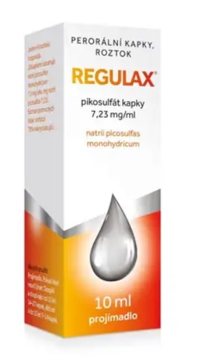 Regulax Pikosulfat kapky 7.23mg/ml gtt.sol.1x10ml
