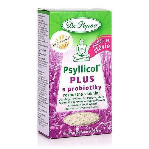Dr.Popov Psyllicol PLUS s probiotiky 100g