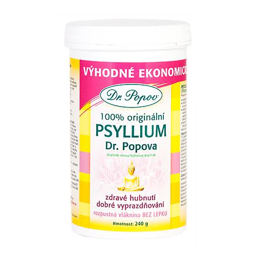 Dr.Popov Psyllium indická rozpustná vláknina 240g