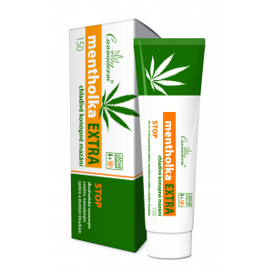 Cannaderm Mentholka EXTRA konopné mazání 150ml