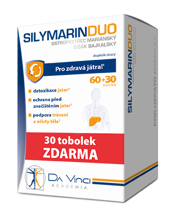SILYMARIN DUO DaVinci tob.60+30 tob ZDARMA