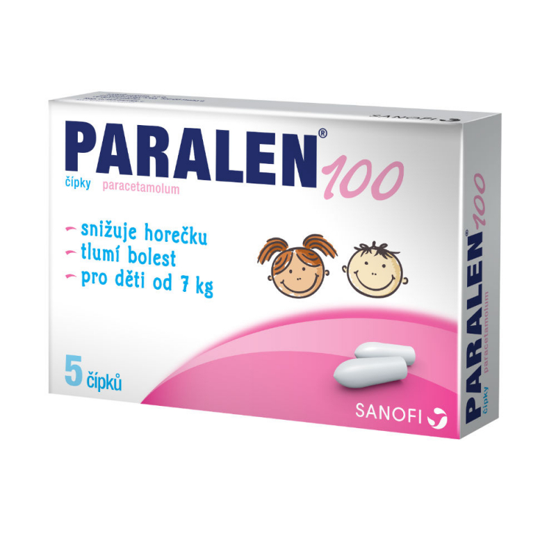 Paralen 100mg sup.5