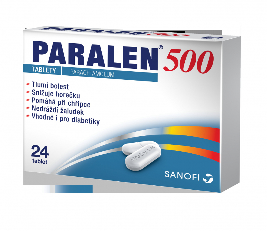 Paralen 500mg tbl.nob.24