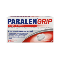 Paralen Grip Chřipka+bolest 500/25/5mg tbl.flm24 I