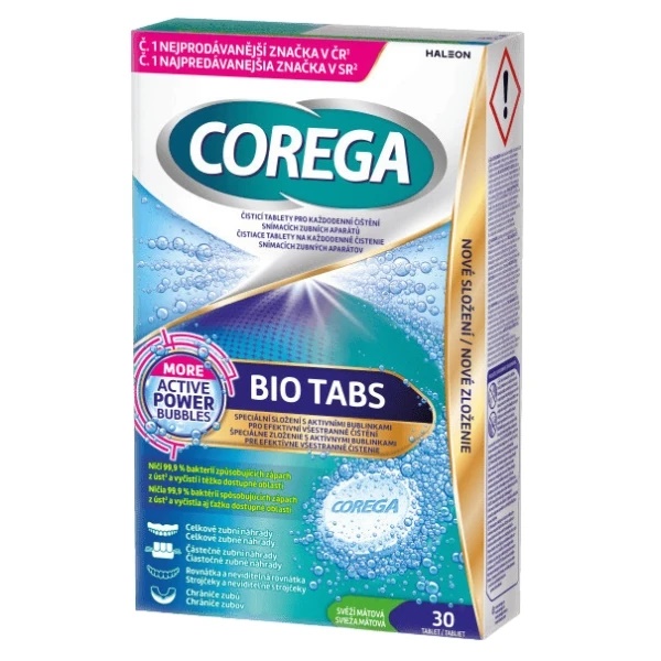 Corega Bio Tabs cistici tablety 30ks.