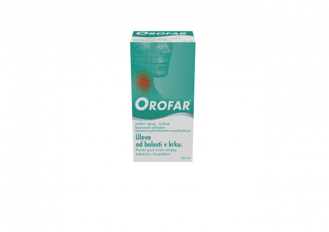 Orofar 2mg/ml+1.5mg/ml orm.spr.sol.1x30ml