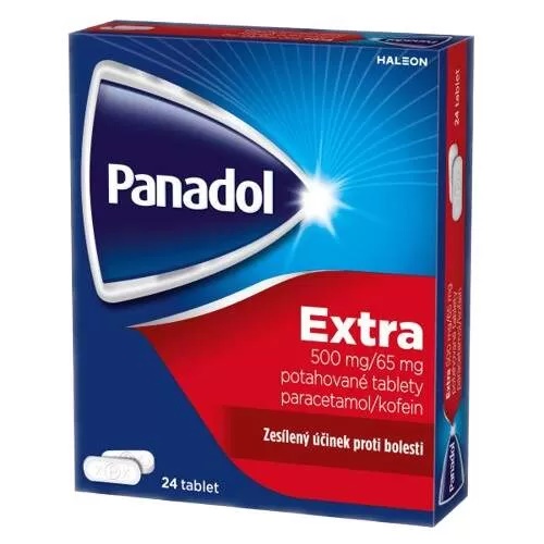 Panadol Extra 500mg/65mg tbl.flm.24 IV