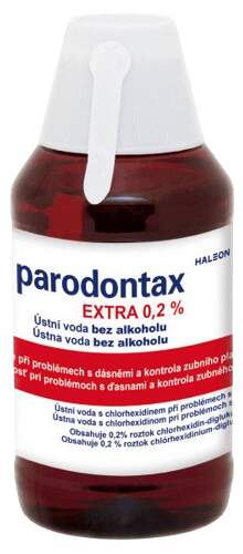Parodontax Extra 0.2% ust.voda b.alk.300