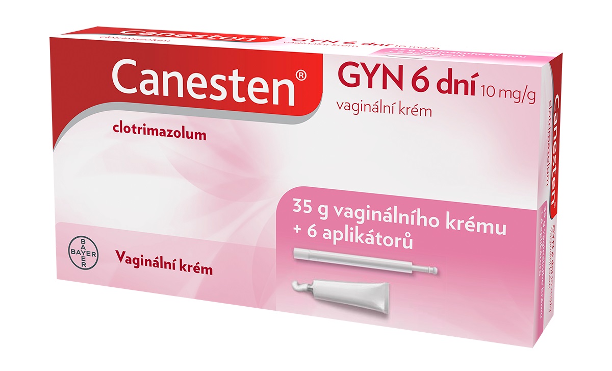 Canesten Gyn 6 dní crm.vag.1x35gm+apl.