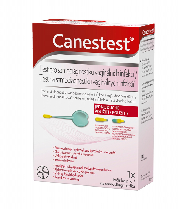 Canestest test pro samodiagnostiku vagin.infekcí