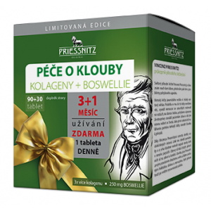 Priessnitz Kolag+Boswellie péče o klouby tbl.90+30