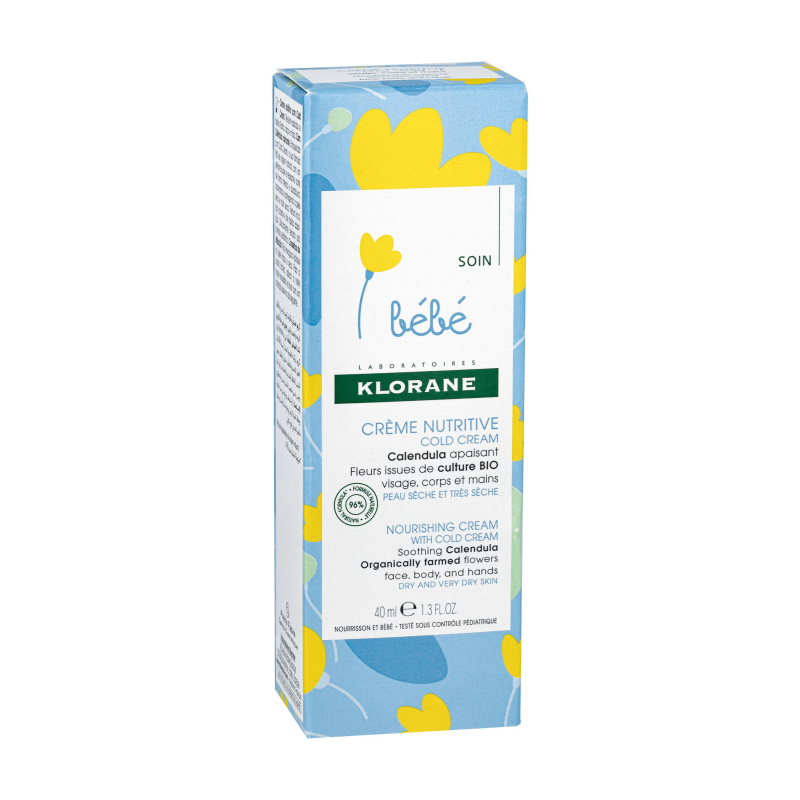 KLORANE BEBE Výživný cold cream 40ml