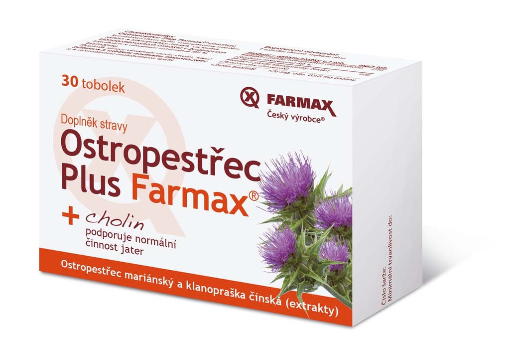 Ostropestřec Plus Farmax tob.30
