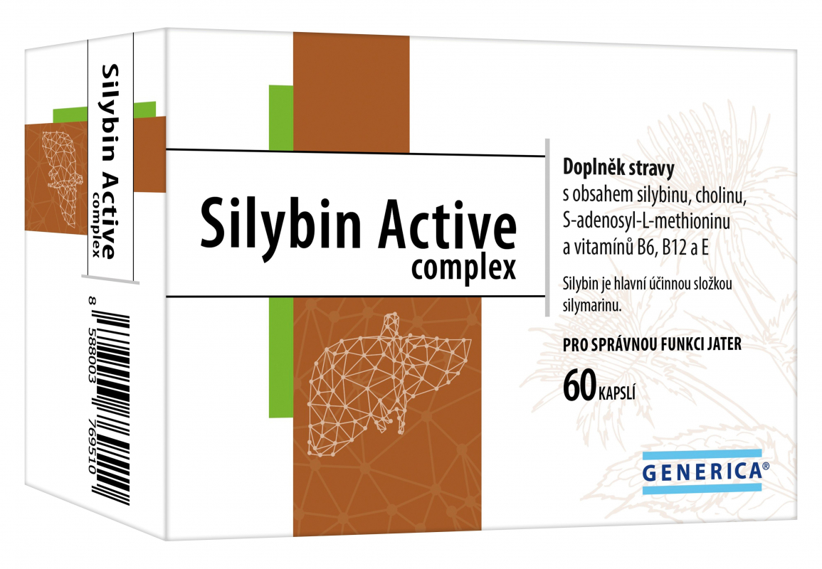 Silybin Active complex cps.60 Generica