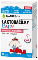 NatureVia Laktobacílky baby 30 sáčků
