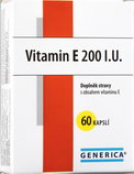 Vitamin E 200 I.U. cps.60 Generica