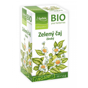 Apotheke BIO Zelený čaj 20x1.5g